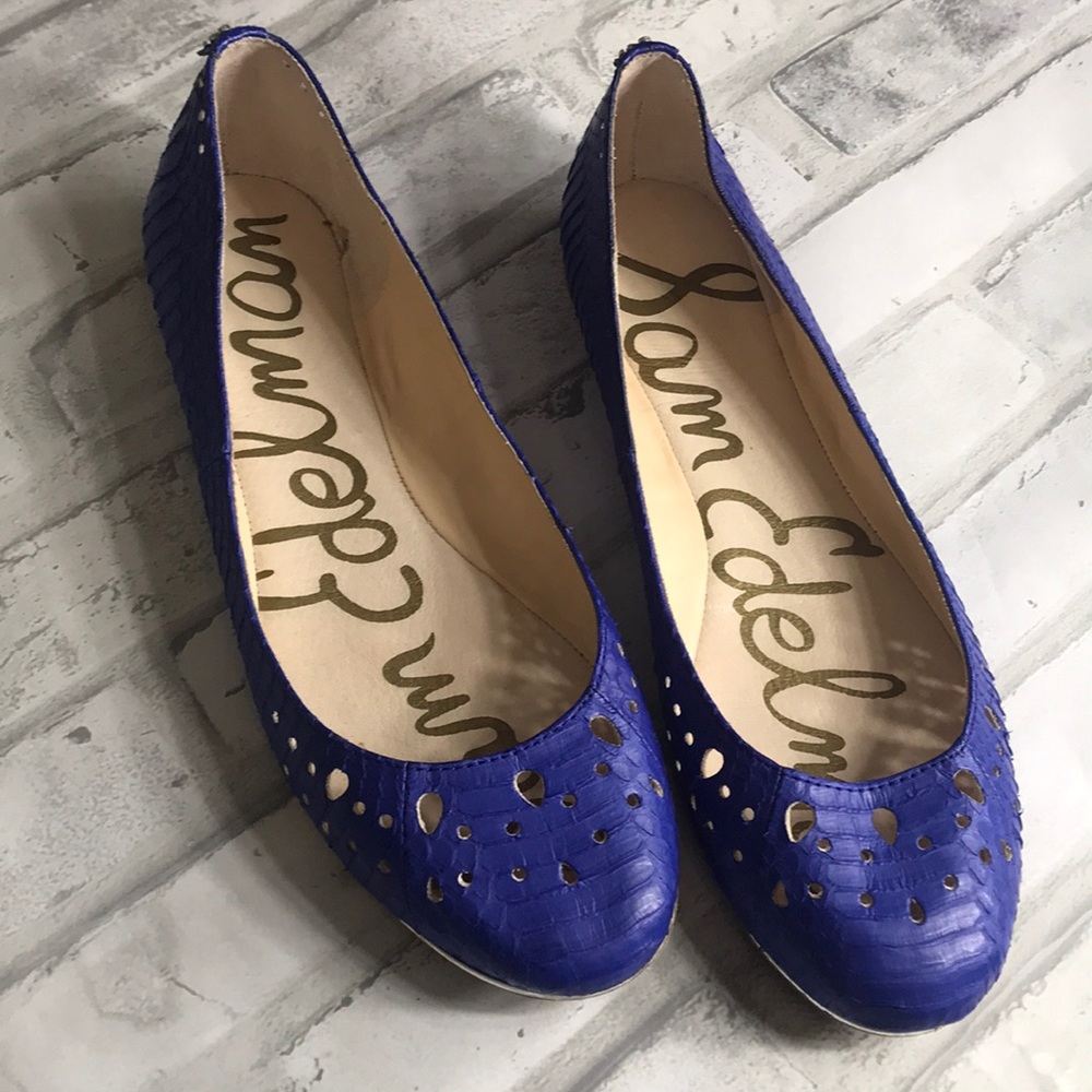 Sam Edelman size 8 Blue flats